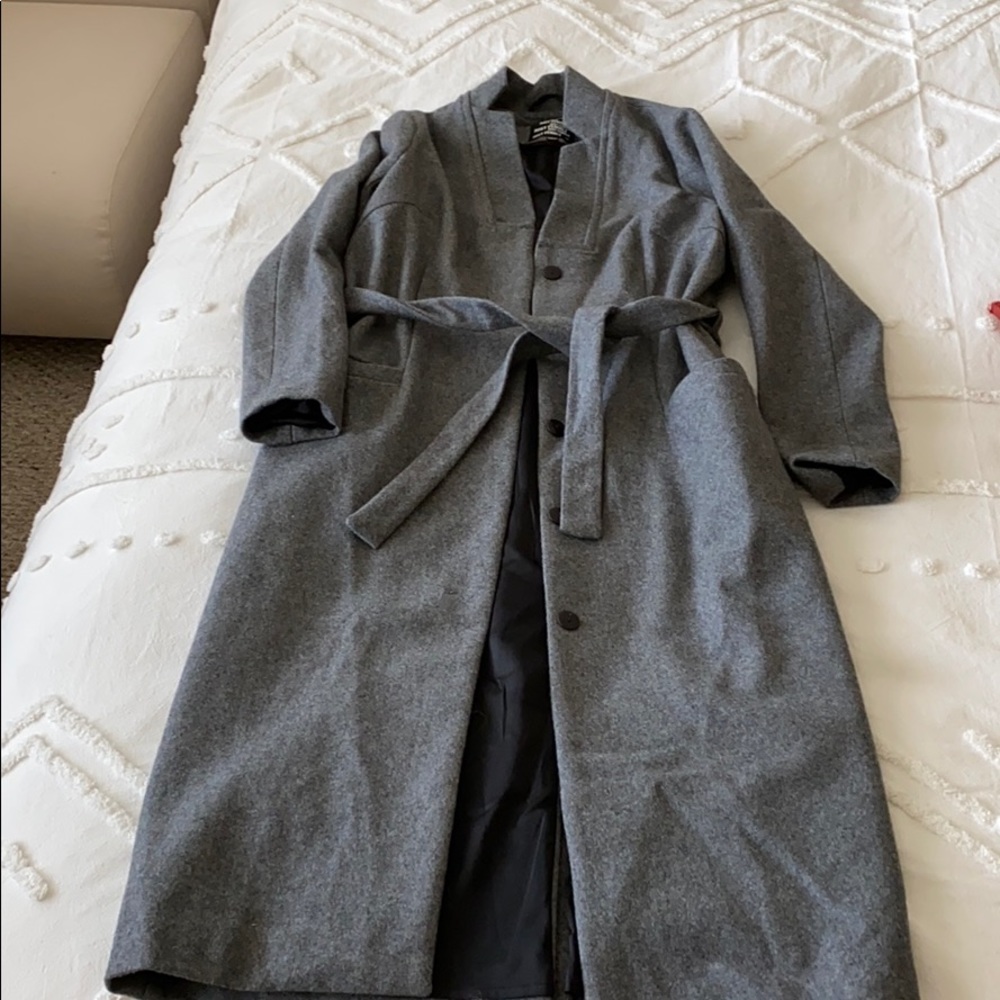 Just female grey coat